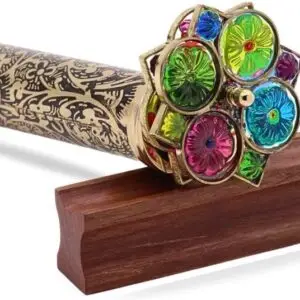 handmade-giant-trigon-flower-brass-kaleidoscope