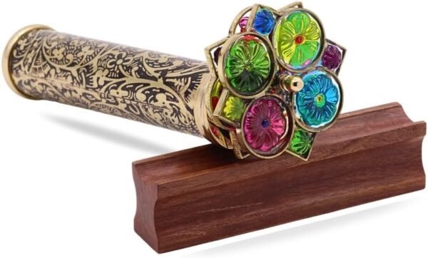 handmade-giant-trigon-flower-brass-kaleidoscope